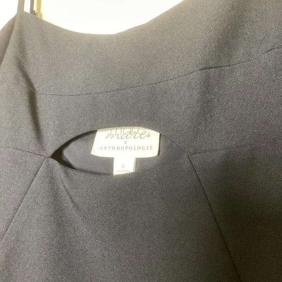 Anthropologie Mare Mare Cutout Dress Navy XL - Picture 5 of 9